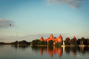Trakai, het bekendste kasteel van Litouwen Trakai, het bekendste kasteel van Litouwen, nabij Vilnius